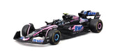 MACHETA MASINUTA BBURAGO 1/43 F1 BWT ALPINE TEAM #10 PIERRE GASLEY CU CASCA BB38073